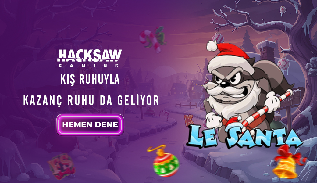 🎅 Hacksaw’ın Yaramaz Yılbaşı Dünyasında 20.000x’lik Kazanç Avı!