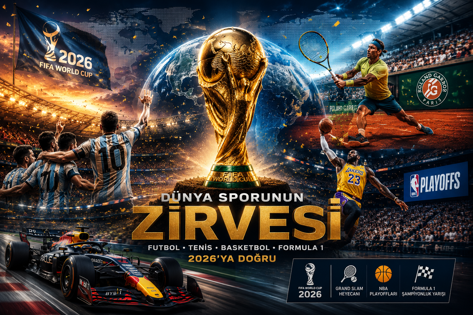 Şampiyonlar Ligi Finali, Roland Garros ve NBA’de Kritik Dönem