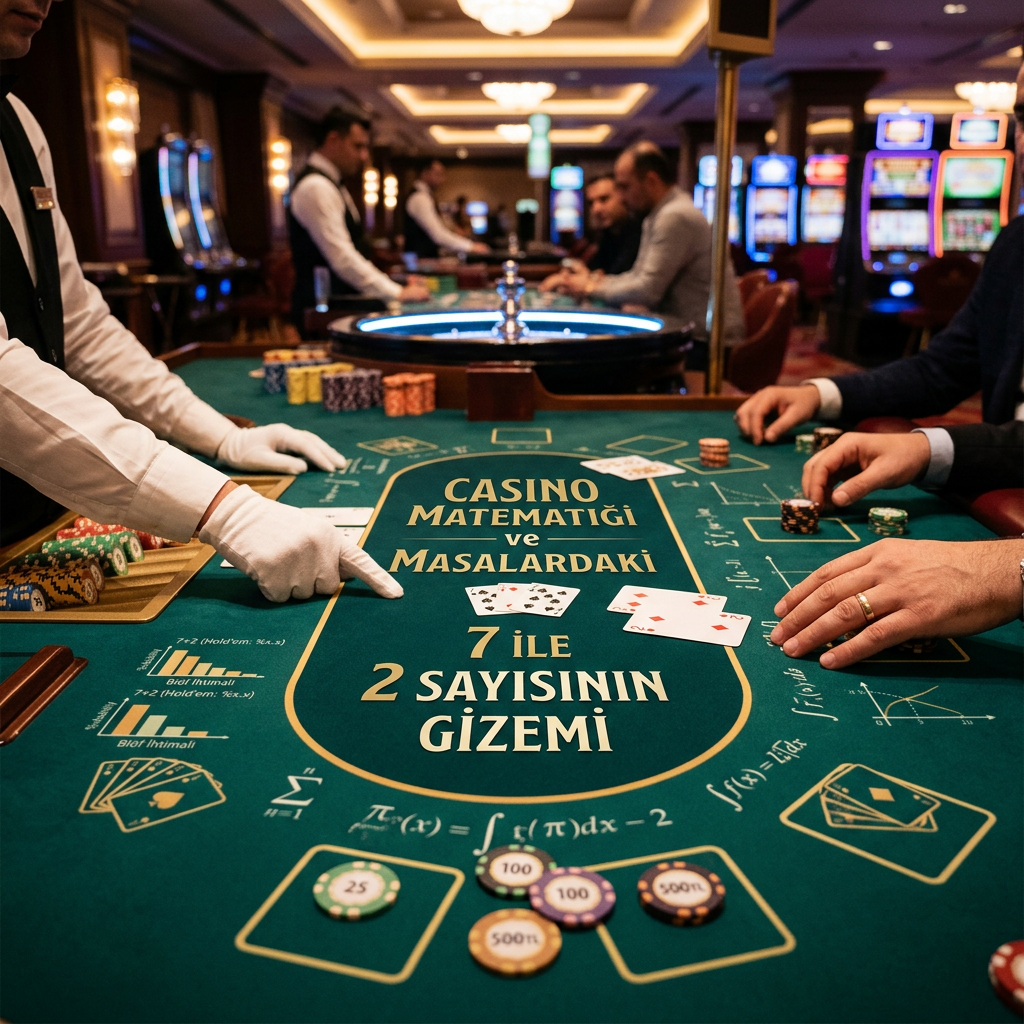 Casino Matematiği ve Masalardaki 7 ile 2 Sayısının Gizemi